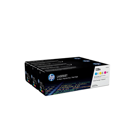 Color LaserJet 128A c/y/m tri-pack