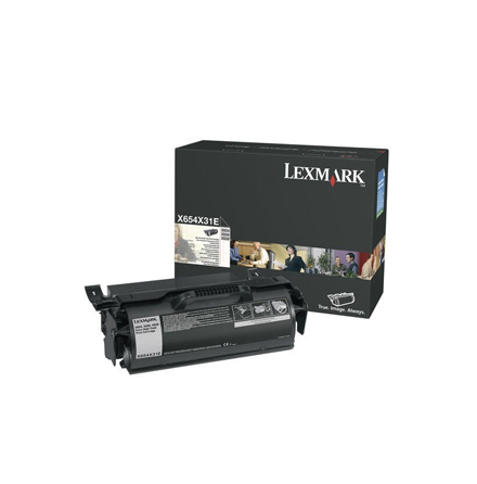 X654/658 black toner 36k (Corporate)