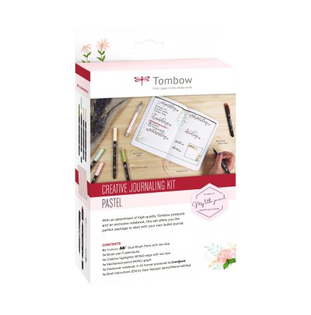 Tombow Creative Journaling Kit Pastel