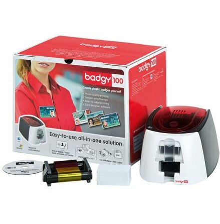 Badgy100 plastic card printer