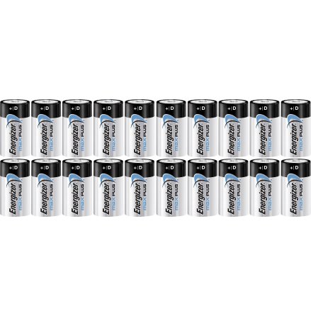 Energizer Max Plus D/E95 (20-pack)