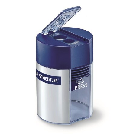 Pennv�ssare m/beh�llar Double silver/bl�