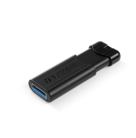 USB 3.2 PinStripe 64GB, Black