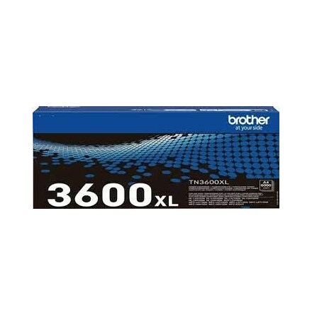 TN3600XL High yield toner black cartridge, 6,000 pages